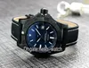 2017 High Quality PVD Black II Seawolf 43mm Automatic Black Dial Men's Watch Rubber Strap Gents Sport Cheap New Watches Hello_watch 12 Color