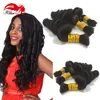 7A cheveux brésiliens mini tressage en vrac cheveux vague lâche cheveux en vrac pour tressage faisceaux profonde vague lâche brésilienne