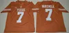 Texas Longhorns 7 Shane Buechele College Football Jerseys 10 Vince Young 34 Ricky Williams 20 Earl Campbell 98 Brian Orakpo Colt McCoy