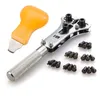 Stainless steel Adjustable Watch Repair Kit Tool - Back Case Cover Opener / Battery Replacement Wrench