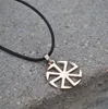 Bütün 1 adet yeni Altın Kolovrat Muska Kolye Slav Kolovrat Muska Pagan Kolye Slav Kolye Jewelry7797211