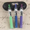 E cigs ego t ecigarettes evod vaporizer pen starter kit wax olie glas globe dab pennen koepel tank rits draagtas