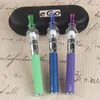 E cigs ego t ecigarettes evod förångare penna starter kit vax olja glas globe dab pennor kupol tank dragkedja väska