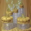 pas de fleurs, y compris 4pcs / set) en gros allée allée stands mariages / piliers stands fleurs / crystal stands pour les mariages