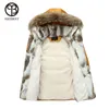 Whole 2016 New Down Coat Long winter Jackets men Parka Hooded High Quality Warm Plus Size Duck Down Coat Natural Fur Thick Co9562187