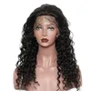 Brazilian Kinky Curly 100% virgin remy hd front Wig 150% Density Glueless 360 Lace Frontal wigs pre plucked diva1