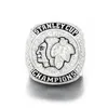 Modedesign Männer Schmuck Rhodium plattiert 2013 Cup Ship Rings Chicago Blackhawks Hockey World S Ring8321992