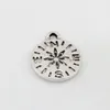 150pcs Alloy Compass Camping Hiking Outdoor Adventure Travel Charms Pendant DIY Jewelry 13.5x16mm