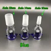 Smoking Glass Honeycomb Screen Bowl Female Male 14mm 18mm for Water Bong Oil Rigs