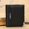 Fashion New Men Wallets Thick Pattern Mobile Documents Cross Vertical Style 4 Colors Quality PU Leather Card Holder Purse Wallet