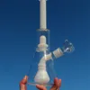 Bubbler Glass Bongs Waterpipes Scientific Bubblers Percolator Water Rura 18,8 mm męskie rurki Bongs Bongs