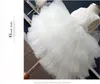 Vestidos femininos vestido branco nascido em atacado para batismo vestido de bateria de 1º aniversário de roupa infantil tule tulle tutu criança roupas