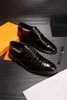 أحذية الزفاف الفاخرة رجل h بوينت تو اللباس الأحذية الإيطالية مصمم الرجال اللباس الرسمي أحذية جلد طبيعي أسود الرجال الشقق مكتب للذكور