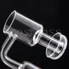 Terp Vacuum Quartz Vacuum Banger Domeless Prego Para Plataformas Petrolíferas Bongos De Vidro 10mm 14mm 18mm 633