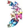 New Borboleta bonita Frigorífico vara 3d adesivos 3d borboletas pvc parede removíveis adesivos butterflys quarto casamento decoração I038