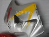 Motorcykel Fairing Kit för Honda VFR800 98 99 00 01 VFR 800 1998 1999 2000 2001 ABS Silver Red Fairings Set + 3Gifts VB02