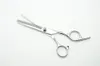 C1001 6 '' Aangepaste Logo Silvery Best Hairdressing Scissors Factory Prijs Snijden Schaar Dunner Shears Professionele menselijke haarschaar