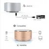 Nyaste A10 Bluetooth Portable Mini Speaker LED Metal Wireless Bluetooth Speakers Microphone Portable Super Bass Subwoofer TF Card 9115872