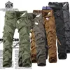 2017 Worker Pants CHRISTMAS NEW MENS CASUAL  ARMY CARGO CAMO COMBAT WORK PANTS TROUSERS 6 COLORS SIZE 28-38