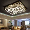 BE50 Simple Modern Creative Rectangular Ceiling Light Oval LED Crystal Lamps Living Room Restaurant Bedroom el Ceiling Lights L224F