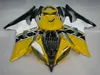 100% fit for Yamaha injection mold fairings YZF R6 08 09 10 11-15 yellow white black motorcycle fairing kit YZFR6 2008-2015 YT24