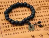 Perlenstränge Produkt Hot 10mm Perlen Armband schwarz Buddha Perlen Schmuck Mode Geschenke erhältlich Großhandel 5 Farben runde Perlen Artikel