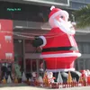 3m / 5m Welkom Opblaasbare Santa Claus Christmas Decoratieve wenkende Kerstman