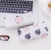 Gros kawaii papeterie produits scolaires fournitures de bureau mignon dessins animés fruits style toile crayon sacs de stockage sacs livraison gratuite