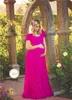 写真のためのマタニティドレスのためのマテリアル写真小道具半袖セクシーなレース妊娠ドレス2022女性エレガントなロングドレスプラスサイズS-4XL
