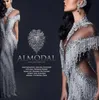 Yousef aljasmi Labourjoisie Sheath Sweetheart Crystals Tassels High Neck Short sleeve gianninaazar Kylie Jenner Zuhair murad Evening dress