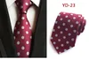 Polka Dots Neck Krawat 145 * 8 cm 25 Kolor Strzałka Zawodowa Strzałka Solid Color Nectie Męska Stripe Tie Dla Ojca Dzień Męski Tie Christmas Gift