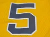 كرة السلة الكلية ترتدي رجال NCAA Michigan Wolverines College Basketball Jerseys Vintage 4 Chris Webber 5 Jalen Rose 25 Juwan Howard 2