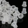 Wholesale-1000 pcs White Tattoo Ink Cups 11mm Plastic Caps Medium Size Pigment Supplies Self-standing Ink Cups Tattoo