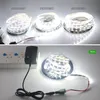 Toptan 16.4ft RGB LED esnek şerit ışıkları SMD 5050 LED'ler 12V DC Su geçirmez ışık şeritleri DIY Noel Ev Araba Bar Partisi Işık