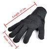 1 Paar Kevlar Handschuhe Proof schützen Edelstahldraht -Sicherheitshandschuhe Schnitt Metallgitter Metzger Antikutting atmungsaktiven Arbeiten Gloves6709062