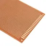 Unidade Elétrica 10cm x 22cm Papel de Prototipagem de Cobre de Lado Único PCB Placa de Teste de Circuito Impresso Protótipo de Placa de Prototipagem