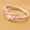 Bague en argent doigt cristal couronne dauphins libellule ange renard coeur anneaux réglables pour femmes enfants mode bijoux volonté et sable