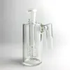 Thick Pyrex Glass Bong Ash Catcher with 14mm 14.4mm 4.5 Inch Mini Bubbler Ash Catchers Clear Glass Water Ashcatcher