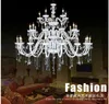 Nordic antique white chandeliers home lighting suspension luminaires Christmas European Fashion Vintage Chandelier Candle Lights