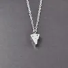 Meilleur cadeau Collier de pizza de personnalité originale bon ami huit collier de fromage d'épissage WFN398 (avec chaîne) ordre de mélange 20 pièces par lot