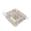 Toptan 100pcs / Poly Bag Tek Plastik 53mm Ağız İpuçları Sağlıklı Tıp Shisha Nargila Ağızlık Ücretsiz Kargo