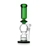 Recycler Honeycomb Perc Glass Bong: Colored Design with Bowl Included