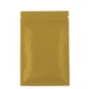 High quality 100 X Metallic Mylar ziplock bags flat bottom Black Aluminum foil small zip lock plastic bags1936