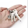 Hurtownie Promocyjne Prezenty, Srebrny, Metalowy Tłokowy Brelok Brelok Keyfob Silnik FOB Breloczek Key Breloczek Ring