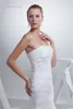 2017 Hot Sale Sweetheart Organza Mermaid Wedding Dresses Appliques Lace Up Cheap Vintage Plus Size Bridal Gowns BM43