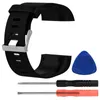 Para Fitbit surge Freqüência Cardíaca Pulseira Inteligente Pulseira Wearable Belt Strap Silicone Banda De Substituição Com Kits de Ferramentas de carga pk 2 alta