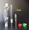 Sprzedaż akcji Kit Micro NC 10mm 14mm Wskazówka Titanium Mini szklane bongi szklane do palenia wodnych