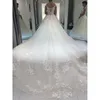 Vestido de noiva vintage Berta Sweetheart Tulle Lace Aplique Caplea Manga 3D Flores Florais Capela Trem vestidos de noiva Real Imagem real