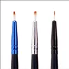 1pcs Fashion Makeup Brushes For Lip Eyeliner Portable Soft Synthetic Hair Wood Gandage Femmes MACHAP BRSCH Tool avec protection CoV3455395