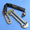 Green bronze Anti-theft deduction thick door security chain buckle hotel home door bolt lock household hardware part latch